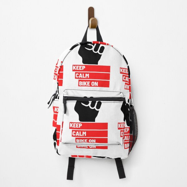 Item preview, Keep Calm Bike on Red Fist 1 designed and sold by kyds.