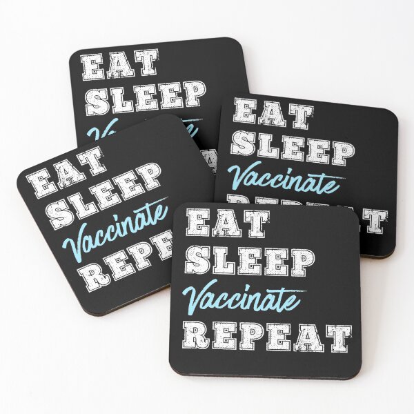 Artikelvorschau, Eat Sleep Vaccinate Wiederholen Sie Vaccine Science Nurse Doctor Gift entworfen und verkauft von carlhunt99.