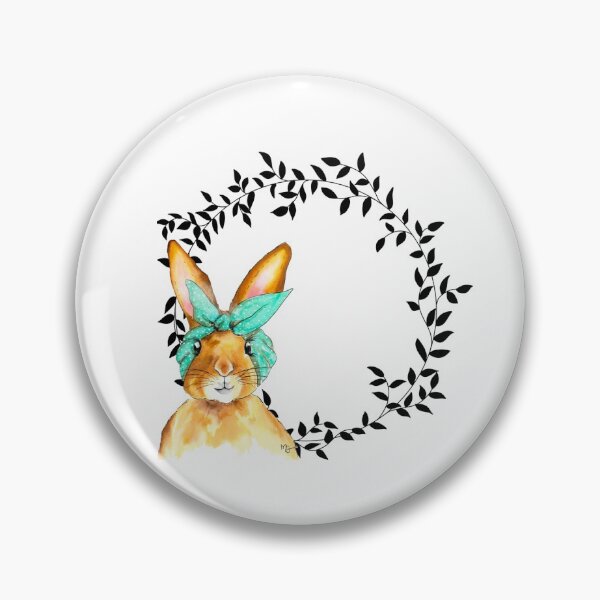 Item preview, Momma Rabbit in wreath designed and sold by WiMGcreative.
