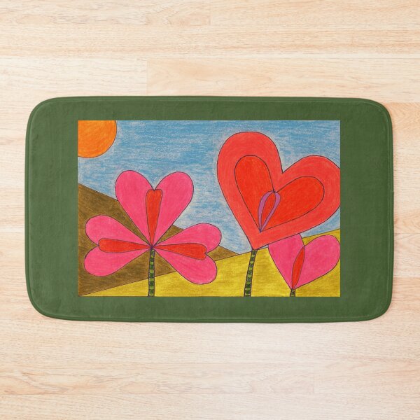 Item preview, THREE HEART FLOWERS DRAWING designed and sold by Artter20.
