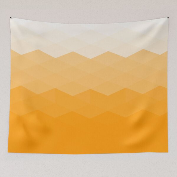 Item preview, Orange Sunshine Zigzag Abstract Vector Pattern designed and sold by patternsoup.