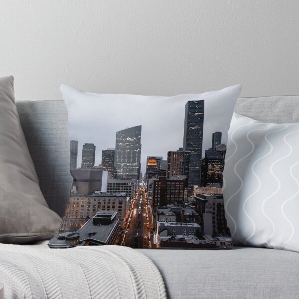 Item preview, Texas  Houston Building Under Grey sky designed and sold by mayankdozdesign.