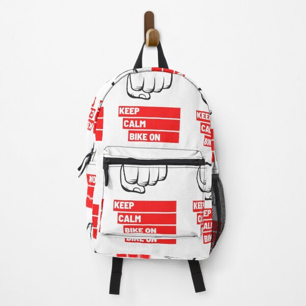 Item preview, Keep Calm Bike on Red Fist 3 designed and sold by kyds.