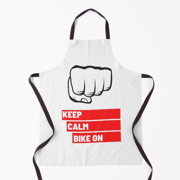 Item preview, Keep Calm Bike on Red Fist 3 designed and sold by kyds.