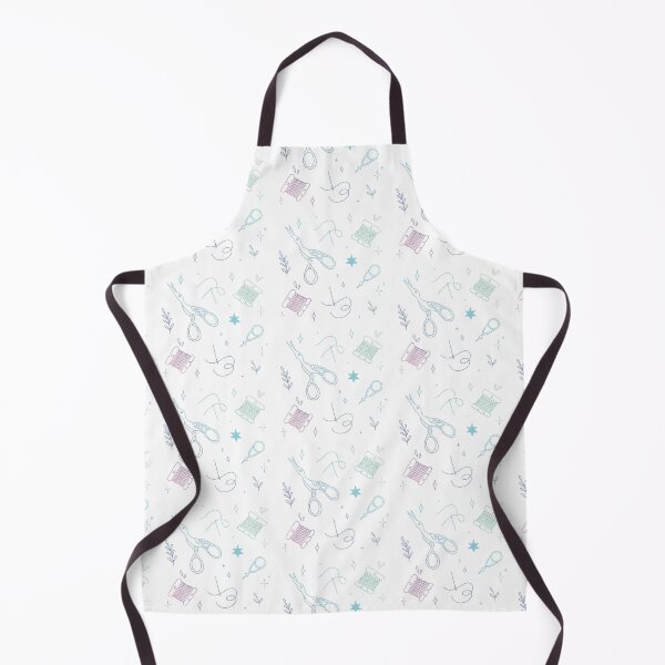 Item preview, Embroidery tools pastel pattern designed and sold by pinkfridgebr.