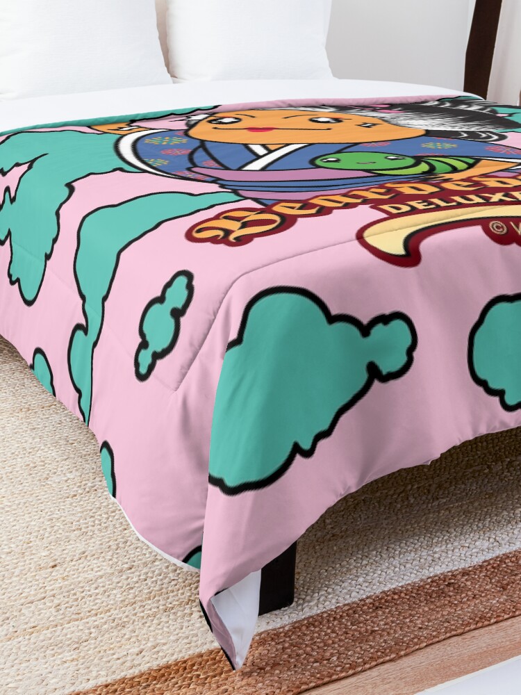 "Bearded Dragon Deluxe Pomade" Comforter by CitizenWong Redbubble