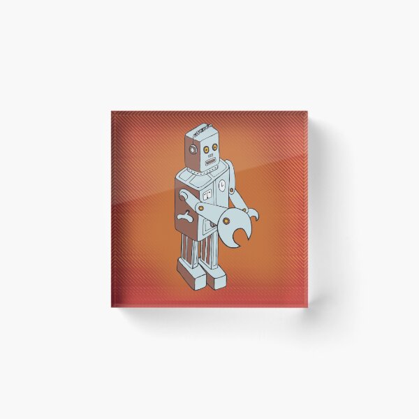 Item preview, Diseño retro robot designed and sold by gabrielpastor.