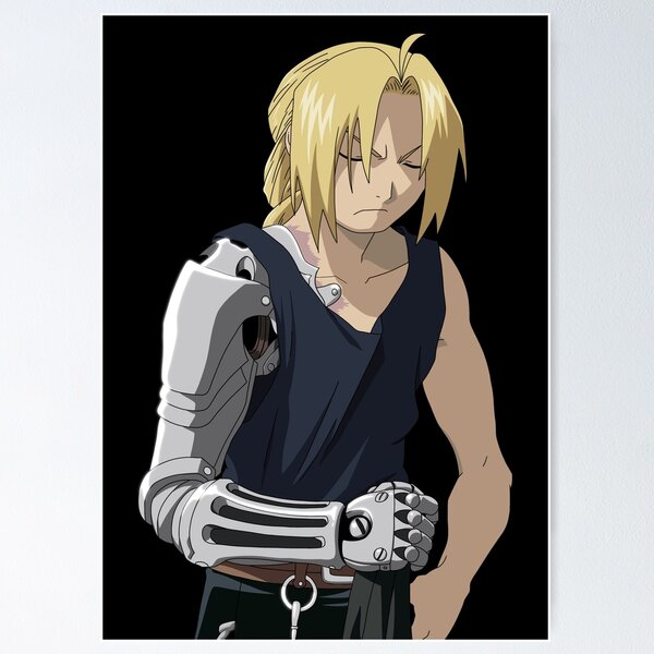 EDWARD ELRIC Fullmetal Alchemist Manga Anime Mandala 