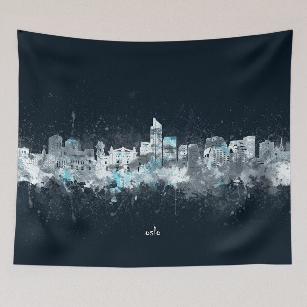 Item preview, oslo skyline designed and sold by BekimART2.