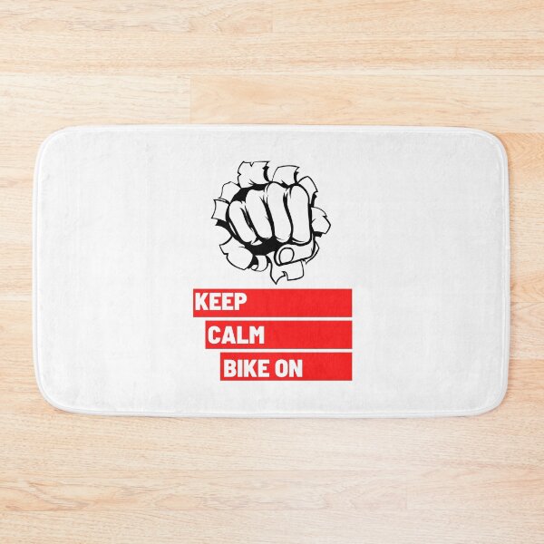 Item preview,  Keep Calm Bike on Red Fist 5 designed and sold by kyds.