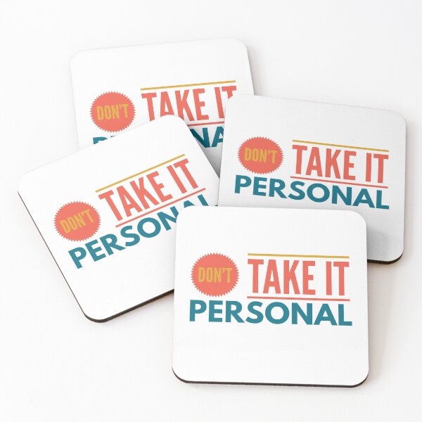 Item preview, Don't Take It Personal designed and sold by Letters-Art.