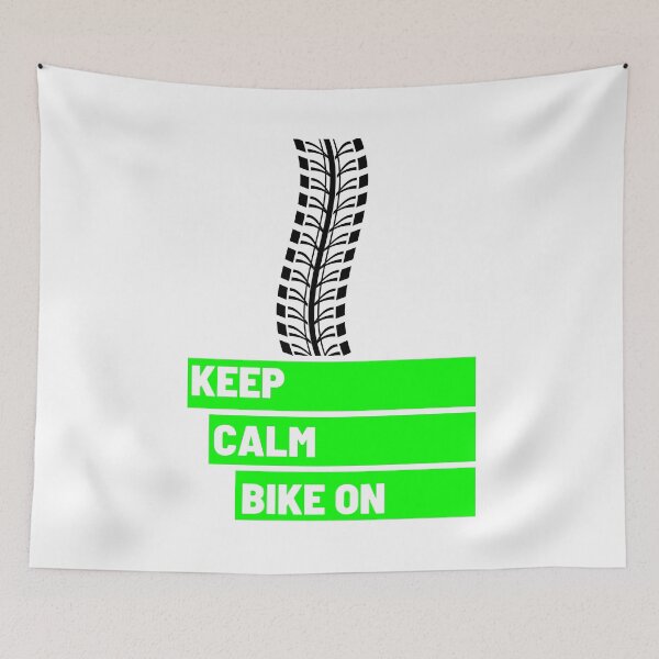 Item preview, Keep Calm Bike on Green Wheel 1 designed and sold by kyds.