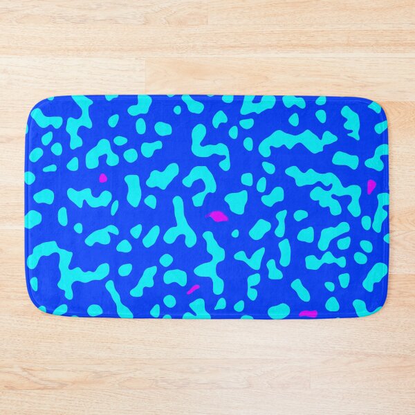 Item preview, Royal Blue shapes Leopard cow print designed and sold by BubbleCrumbs.
