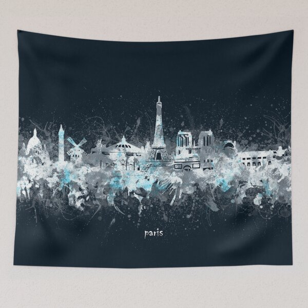 Item preview, paris skyline designed and sold by BekimART2.