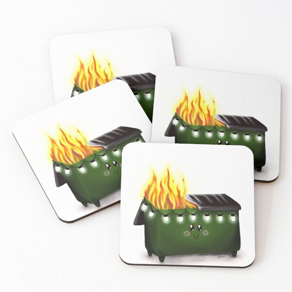 Item preview, Festive Dumpster Fire designed and sold by LuvleeDesigns.