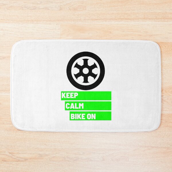 Item preview,  Keep Calm Bike on Green Wheel 3 designed and sold by kyds.