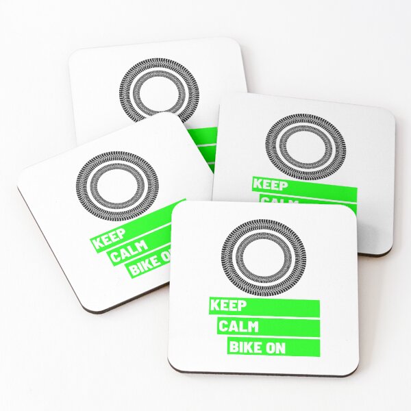 Item preview, Keep Calm Bike on Green Wheel 4 designed and sold by kyds.