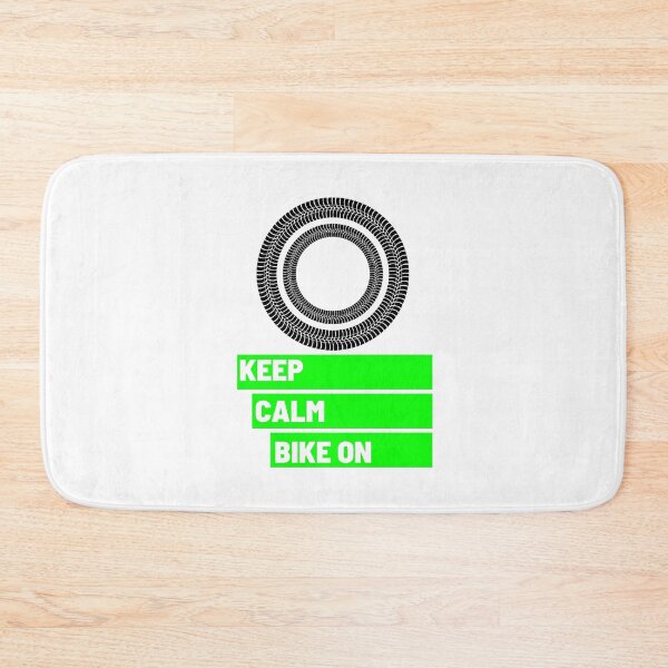 Item preview, Keep Calm Bike on Green Wheel 4 designed and sold by kyds.