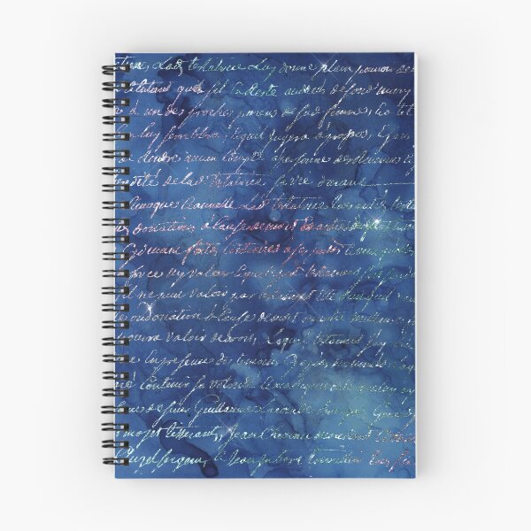 Item preview, Handwriting in Mermaid Glitter on Indigo Background designed and sold by ReesDesigns.