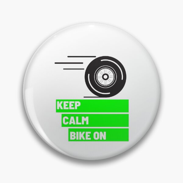 Item preview, Keep Calm Bike on Green Wheel 5 designed and sold by kyds.