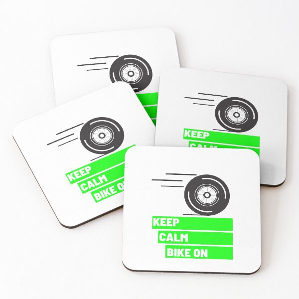 Item preview, Keep Calm Bike on Green Wheel 5 designed and sold by kyds.