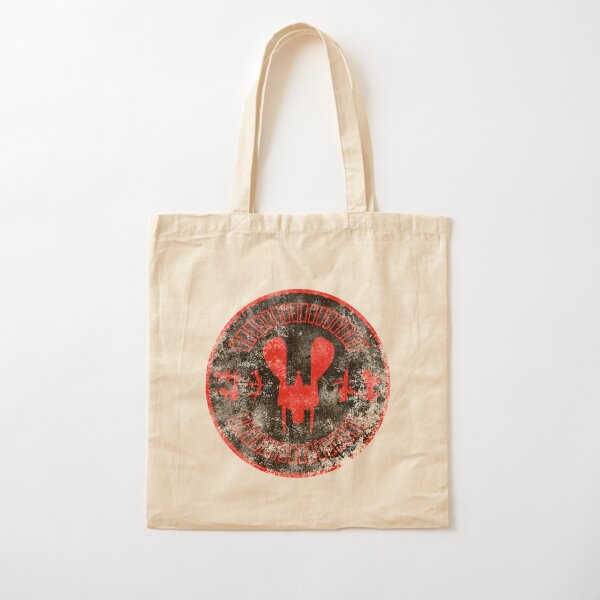 TOMKORIA CLASS STARSHIP — "WORKHORSE OF THE GALAXY" (DISTRESSED) Cotton Tote Bag
