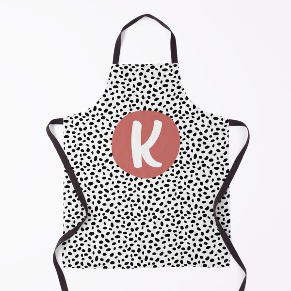 Item preview, Dalmatian Spot Pink K Monogram, Initial, Letter, Name designed and sold by CocoandDaisy.