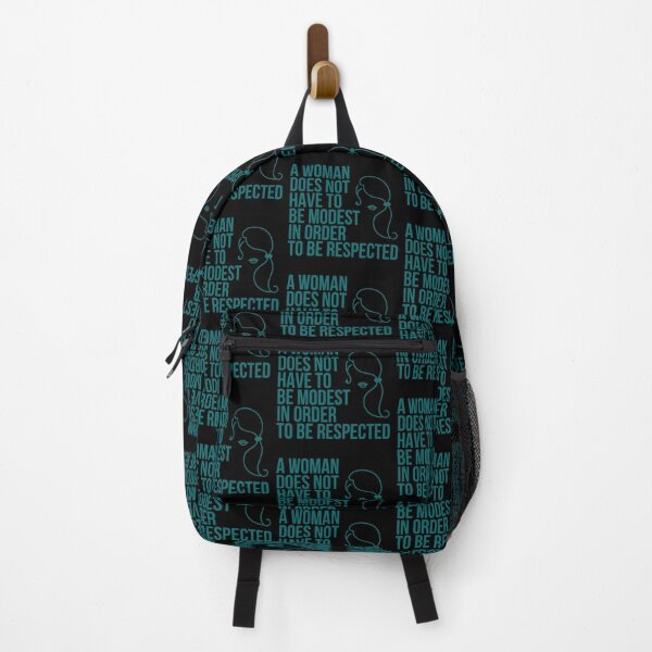Item preview, A Woman Does Not Have To Be Modest In Order To Be Respected designed and sold by The Sober Art.