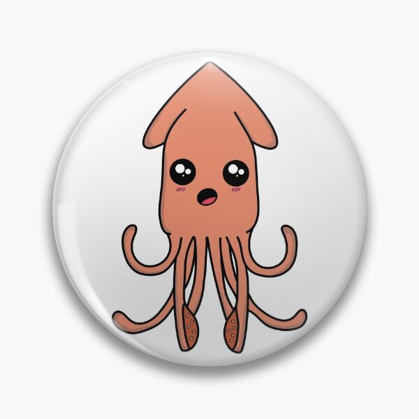 Item preview, Cartoon squid designed and sold by Timo Dubisar.