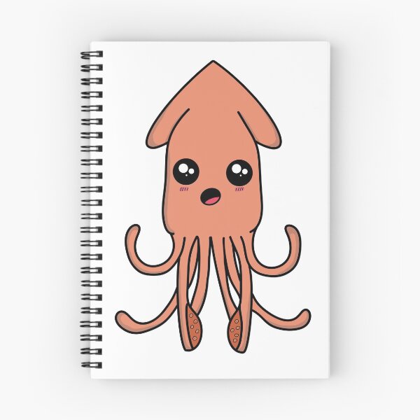 Item preview, Cartoon squid designed and sold by Timo Dubisar.