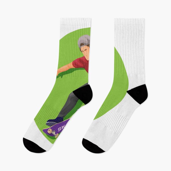 Item preview, Skaterboy, Skateboard athlete jump pose concept in cartoon illustration designed and sold by aryoyo.