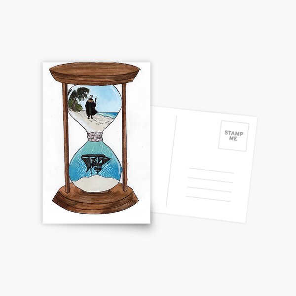 TSMGO The Tempest "Hourglass" by Carly Sponzo Postcard