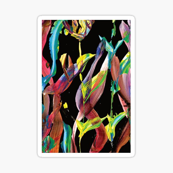 Nachtblumen Sticker