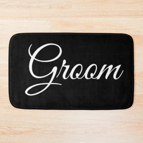 Item preview, Groom Wedding White Letters designed and sold by edwardtiptonart.