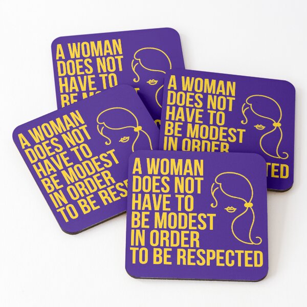 Item preview, A Woman Does Not Have To Be Modest In Order to Be Respected designed and sold by The Sober Art.