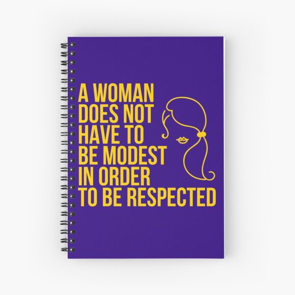 Item preview, A Woman Does Not Have To Be Modest In Order to Be Respected designed and sold by The Sober Art.