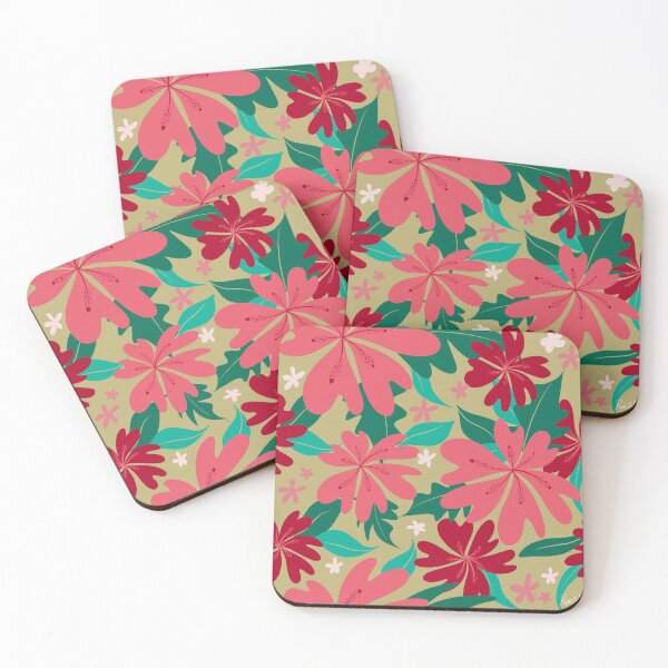 Item preview, FLORAL HIBISCUS - MINT designed and sold by PrachiManerikar.