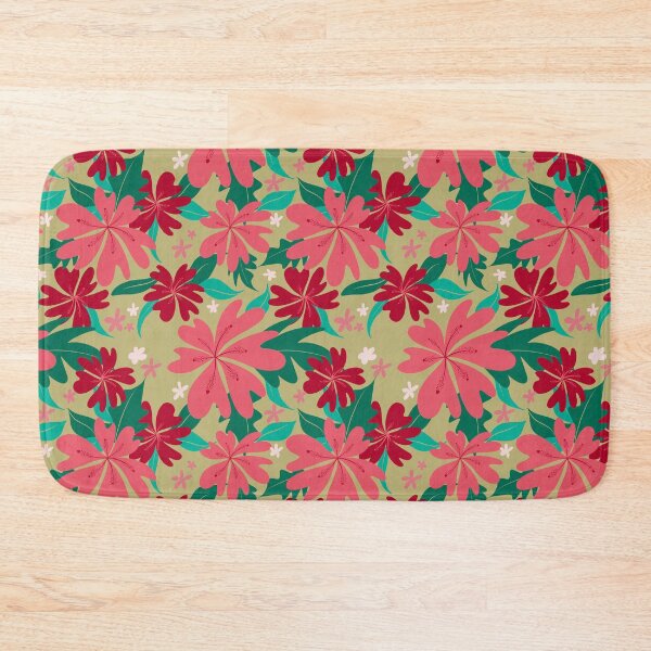 Item preview, FLORAL HIBISCUS - MINT designed and sold by PrachiManerikar.