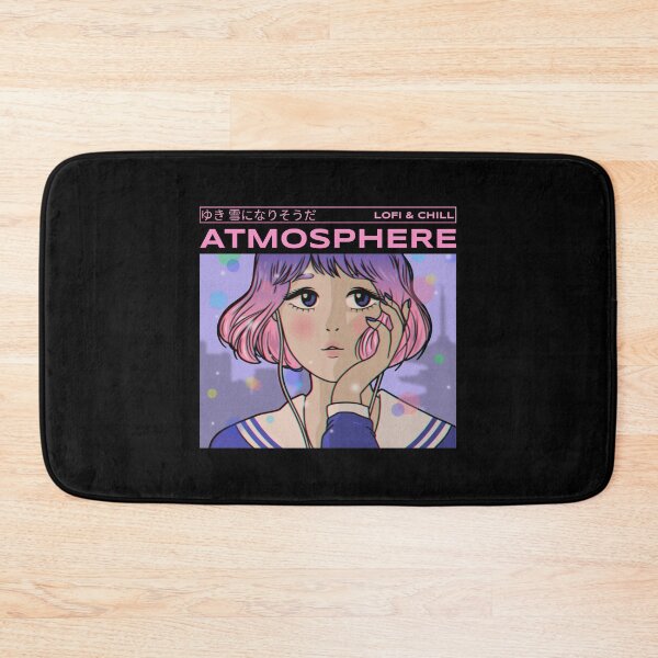Item preview, Lo Fi And Chill Anime Girl Album Cover designed and sold by Kawalicious.