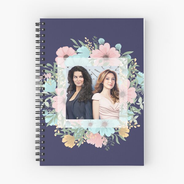 Aperçu de l'œuvre Rizzooli & Isles - Rizzles (bordure fleurie) créée et vendue par RainbowCraft.