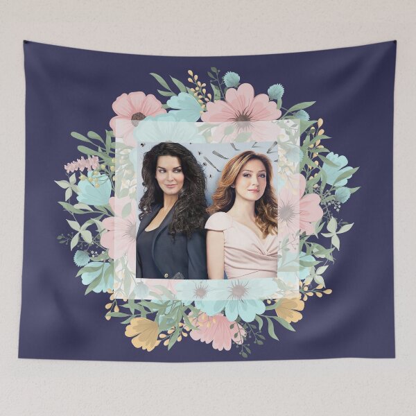 Item preview, Rizzooli & Isles - Rizzles (flower border) designed and sold by RainbowCraft.