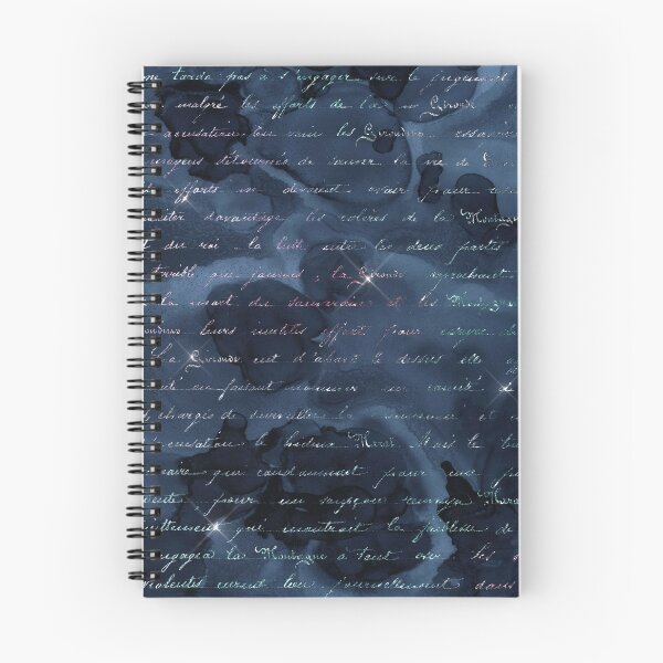 Item preview, Handwriting in Mermaid Glitter on Deep Navy Background designed and sold by ReesDesigns.