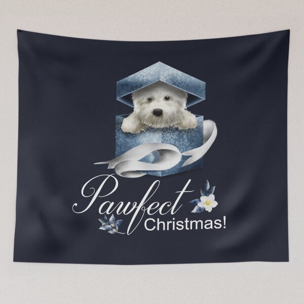 Item preview, Pawfect Westie Christmas designed and sold by LuciaS.