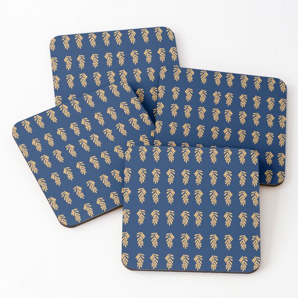 Item preview, Golden leaf pattern design designed and sold by Anvin Peeter.