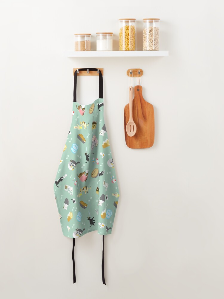 Alternate view of Cats Baking Cakes and other Sweets Apron