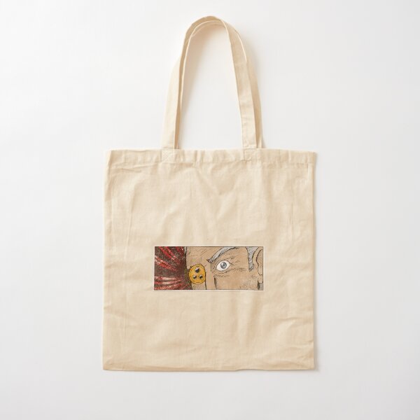 SHEARS...HE'S A BAD GUY (DISTRESSED) Cotton Tote Bag