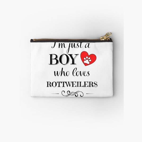 Item preview, Just a boy who loves rottweilers quote Funny rottweiler saying designed and sold by OneTimeEngineer.