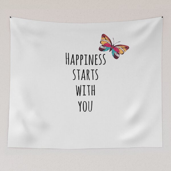 Item preview, Happiness begins with you butterfly designed and sold by ElBeDesigns.