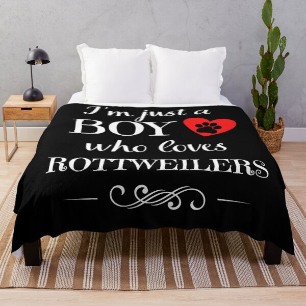 Item preview, Just a boy who loves rottweilers quote Funny rottweiler saying designed and sold by OneTimeEngineer.