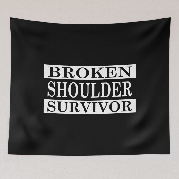 Item preview, Broken Shoulder Survivor Essential Classic Sticker And Shirt Design designed and sold by Glike.